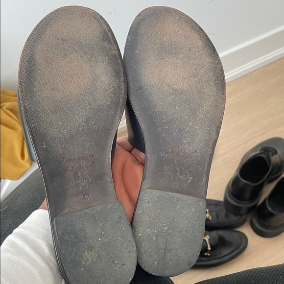 Black Slide Sandals by Gravity Pope - Picture 5 of 5